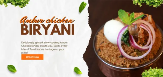 Ambur Chicken Biryani